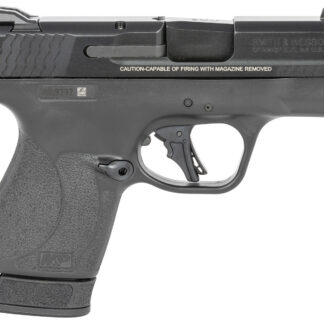 Smith & Wesson 13248 M&P Shield Plus Micro-Compact Frame 9mm Luger 10+1/13+1, 3.10" Black Armornite Stainless Steel Barrel & Serrated Slide, Matte Black Polymer Frame,  No Safety