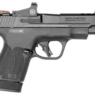 Smith & Wesson 13253 Performance Center M&P Shield Plus 9mm Luger 4" Ported 10+1,13+1 Black Matte Black Armornite Stainless Steel Ported Slide Black Polymer Grip (No Manual) Crimson Trace Red Dot