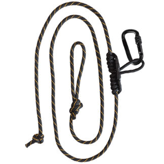 Muddy MUDMSA070 Safety Harness Lineman's Rope Black Nylon