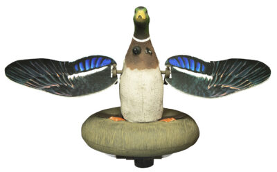 Higdon Outdoors 53077 XS Splashing Flasher  Mallard Drake Species Multi Color Features Built-In Timer