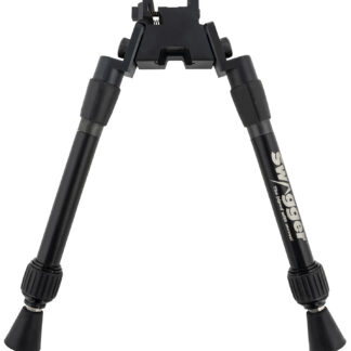 Swagger SWAGBPSEA12 Sea12 Extreme Angle Bipod with Black Finish, Picatinny Attachment & 9-12" Vertical Adjustment