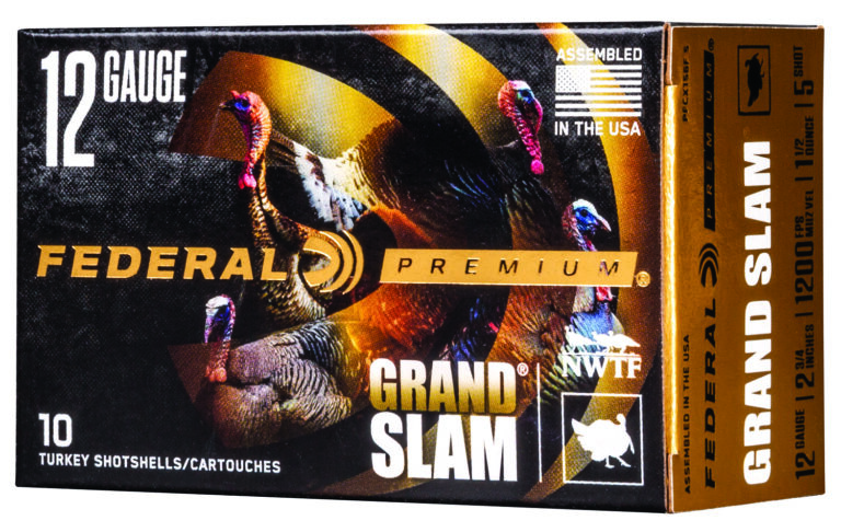 Federal PFCX156F5 Premium Grand Slam 12Gauge 2.75" 1 1/2oz 5Shot 10 Per Box/25 Case
