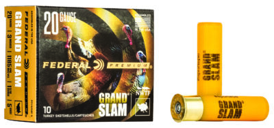 GRAND SLAM 20 GAUGE 3'' #5 SHOT SHOTGUN AMMO GRAND SLAM 20 GAUGE 3'' 1-5/16OZ #5 SHOT 10/BOX