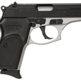 Bersa T380DT8 Thunder  Micro-Compact Frame 380 ACP 8+1, 3.50" Steel Barrel, Matte Black Serrated Steel Slide, Satin Nickel Aluminum Frame