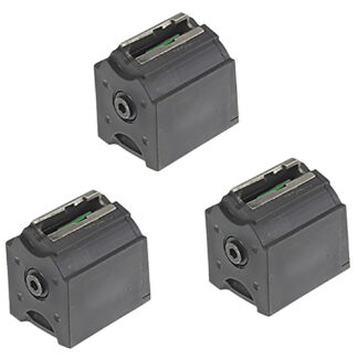 Ruger 90979 BX-1 Value Pack 10rd Rotary 22 LR Fits Ruger 10/22 Black Plastic Left Hand 3 Pack
