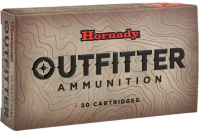 Hornady 814874 Outfitter  6.5Creedmoor 120gr Copper Alloy eXpanding 20 Per Box/10 Case