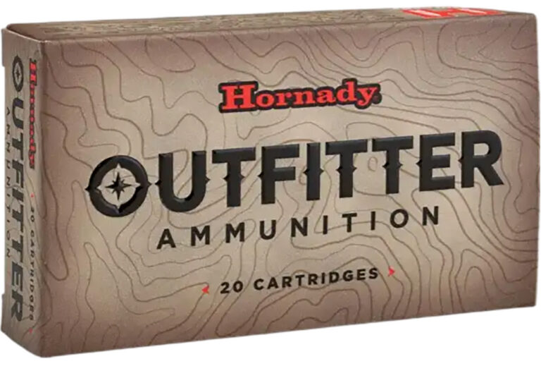 Hornady 814874 Outfitter  6.5Creedmoor 120gr Copper Alloy eXpanding 20 Per Box/10 Case