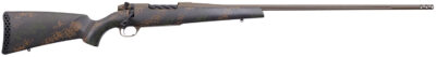 Weatherby MBC20N65RWR6B Mark V Backcountry 2.0 6.5 Wthby RPM 4+1 24″ Barrel, Patriot Brown Cerakote Metal Finish, Brown Sponge Pattern Black Peak 44 Blacktooth Stock