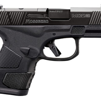 Mossberg 89044 MC2sc Sub-Compact 9mm Luger 3.40" 14+1,11+1 Matte Black DLC Stainless Steel with Optics Cut Aggressive Textured Black Polymer Grip Tritium Pro Night Sights (No Safety)