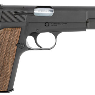 Springfield Armory HP9201 SA-35  9mm Luger 15+1 4.70" Stainless Steel Barrel, Matte Blued Serrated Carbon Steel Slide & Frame w/Beavertail, Checkered Walnut Grip