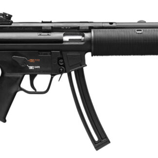 Heckler & Koch 81000469 MP5 Full Size 22 LR 10+1 16.10" Black Steel Barrel. Black Retractable Black Polymer Stock & Grips