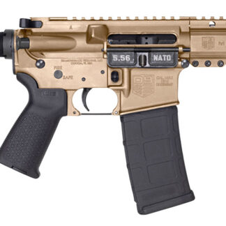 Diamondback DB1912K061 DB15 AR Pistol Carbine Length 5.56x45mm NATO 30+1 7" Heavy Barrel w/A2 Flash Hider, 6" M-Lok Handguard, Flat Dark Earth Buffer Tube Foam Pad Stock, Magpul MOE Grip
