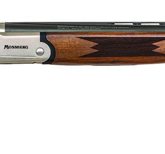 Mossberg 75477 Silver Reserve Bantam Youth 20 Gauge Break Open 3" 2rd 26" Matte Blued Over/Under Vent Rib Barrel, Satin Silver Stainless Steel Engraved Receiver, Fixed Black Walnut Stock, Right Hand