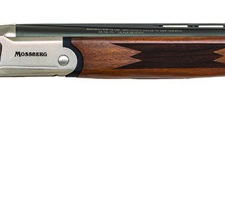 Mossberg 75478 Silver Reserve Full Size 28 Gauge Break Open 2.75" 2rd 26" Matte Blued Over/Under Vent Rib Barrel, Satin Silver Stainless Steel Engraved Receiver, Fixed Black Walnut Stock, Right Hand