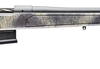Bergara Rifles B14SM359CF B-14 HMR Carbon Wilderness 6.5 PRC 3+1 24" Carbon Fiber Wrapped Barrel, Woodland Camo Molded with Mini-Chassis Stock, Right Hand