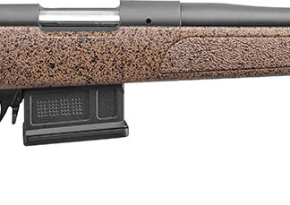 Bergara Rifles B14S354C B-14 HMR 22-250 Rem 5+1 24" Graphite Black Cerakote Barrel, Black Speckled Brown Molded w/Mini-Chassis, Adjustable LOP & Cheek Piece Stock, Right Hand
