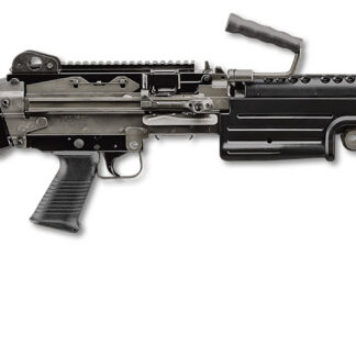 FN 46100171 M249S Para 5.56x45mm NATO  16.10" Barrel 30+1 Mag Or 200rd Belt Capacity, Black  Rotating & Telescoping Stock, Hydraulic Recoil Buffer, Non-Slip Buttplate, Optics Ready