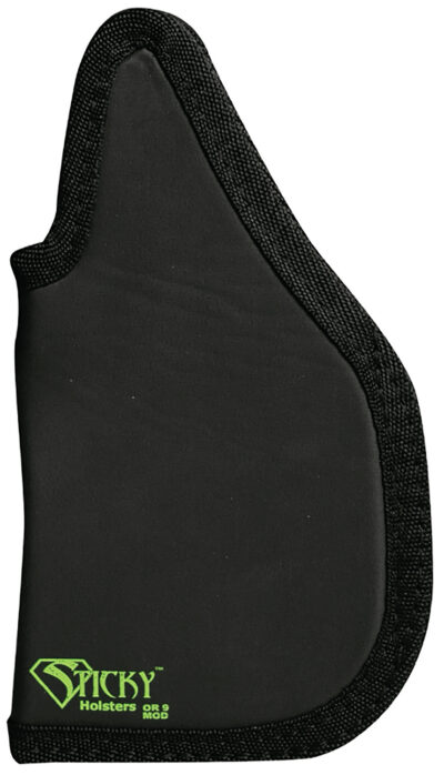 Sticky Holsters OR9MOD OR-9 Modified Black Cordura/Foam Fits HK USP 45/Sig P220/P226/Beretta M9/M92FS/Canik TP9SF/Glock 17/22/21/S&W M&P 2.0 5″/Walther G5 Match Ambidextrous
