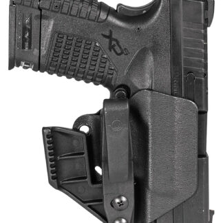 Mission First Tactical H2SFXDSAIWBM Minimalist Holster IWB Black Polymer Belt Clip Fits Springfield XD-S 9/40 3.30" Barrel Ambidextrous