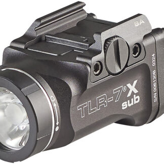 Streamlight 69404 TLR-7 X Sub USB  Black Anodized 6000 Series Aluminum Springfield Armory Hellcat Subcompact Pistol with Accessory Rail 500 Lumens White LED Bulb 141 Meters Beam Rail Clamp Mount