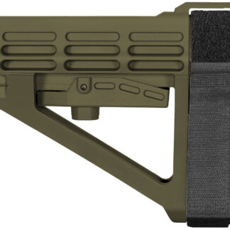 SB Tactical SBA4X04SB SBA4 X OD Green Adjustable Synthetic AR-Platform