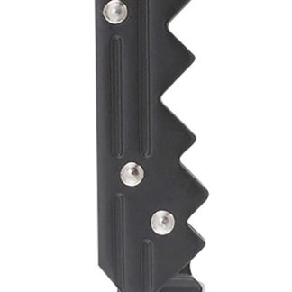S.O.G SOGKEY101 Key  1.50" Folding Plain Drop Point Black Hardcased 5Cr13MoV SS Blade/Black Stainless Steel Handle