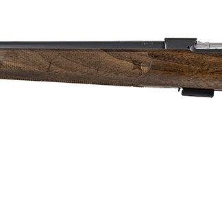 CZ-USA 02391 CZ 457 American Full Size 22 WMR 5+1 24" Black Nitride Black Nitride Steel Receiver Turkish Walnut Fixed American Style Stock Left Hand