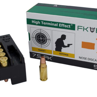 FK Brno US FKAMMOF550 F5  7.5FK 95gr Copper Hollow Point 50 Per Box/12 Case