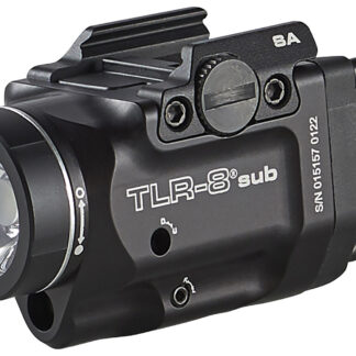 Streamlight 69419 TLR-8 Sub Gun Light with Red Laser  Black Anodized 500 Lumens White LED Springfield Armory Hellcat