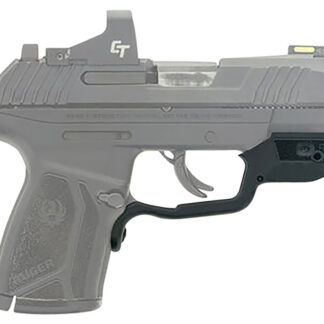 Crimson Trace 0102050 Laserguard  Ruger MAX-9, Green Laser Black Polymer