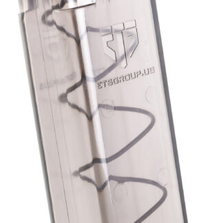 ETS Group SMKGLK922 Pistol Mags Competition Legal 22rd Extended 9mm Luger Compatible w/ Glock 17 Smoke Polymer