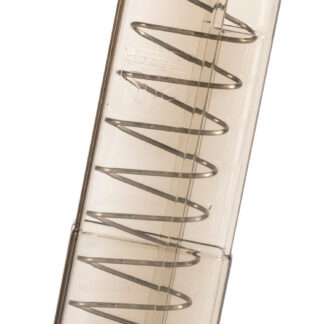 ETS Group SMKGLK4312 Pistol Mags  12rd Extended 9mm Luger Compatible w/ Glock 43 Smoke Polymer