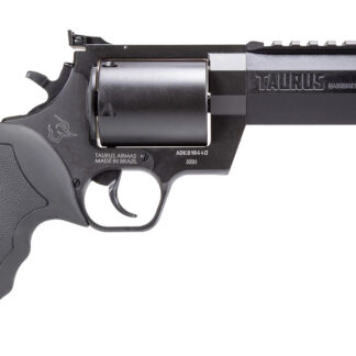 Taurus 2500051RH Raging Hunter Large Frame 500 S&W Mag 5rd 5.12" Black Ported/Target Crown Barrel, Matte Black Oxide Cylinder, Black Steel Frame, Black Rubber Grip