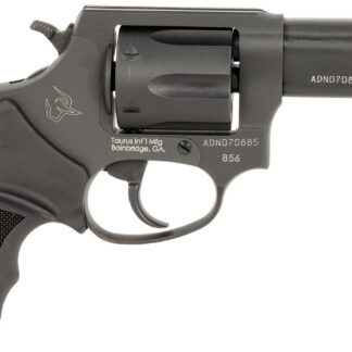 Taurus 2-856P31 856 T.O.R.O. Small 38 Special +P 6 Shot 3" Matte Black Stainless Steel Barrel, Cylinder & Frame, Black Rubber Grip, Transfer Bar Safety, Exposed Hammer