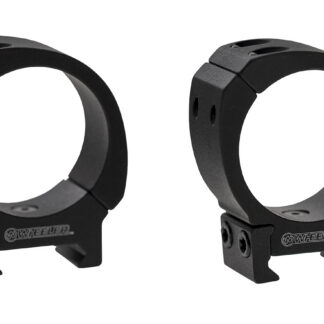 DELTA SERIES SPORTER BI-WEAVER STYLE/PICATINNY SCOPE RINGS 30MM LOW BI-WEAVER RINGS, BLACK