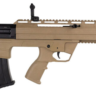 Tokarev USA 21000128 TBP  12 Gauge 3" 5+1 18.50", FDE, Cheek Riser Compatible Bull-Pup Stock, Flip-Up Sights, 3 Chokes