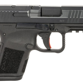 Canik HG7620N Mete MC9 9mm Luger 12+1/15+1 3.18" Black Steel Barrel, Matte Black Tenifer Cerakote Optic Ready/Serrated Slide, Black Polymer Frame w/Picatinny Rail, Black Polymer Grips