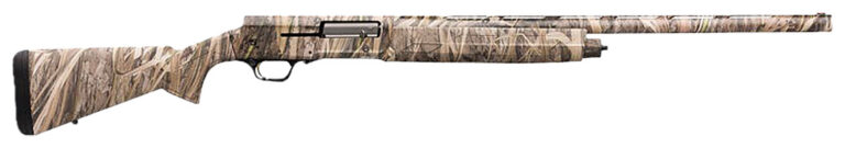 Browning 0118995005 A5 Sweet Sixteen 16 Gauge 26" 2.75" 4+1, Mossy Oak Shadow Grass Habitat, Synthetic Stock With Closed Radius Pistol Grip, Fiber Optic Sight, 3 Chokes Included