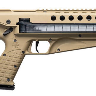 Kel-Tec R50TAN R50  5.7x28mm 50+1 16.10" Threaded Barrel, Tan Receiver & Polymer Grip, Side-Folding Stock, Adjustable Sights, QD Sling Mount