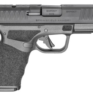 Springfield Armory HCP9379BOSPLC Hellcat Pro OSP Compact 9mm Luger 10+1 3.70" Black Melonite Steel Barrel & Optic Ready/Serrated Slide, Black Polymer Frame w/Picatinny Rail, Textured Grip