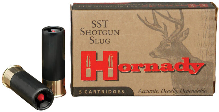 SST 12 GAUGE 2-3/4'' 300 GR SABOT SLUG SHOT SHOTGUN AMMO 12 GAUGE 2-3/4'' 1-1/8 OZ SABOT SLUG 5/BOX