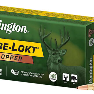 Remington Ammunition R27855 Core-Lokt Copper 270Win 130gr Copper Hollow Point 20 Per Box/10 Case
