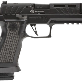 P320 SPECTRE COMP BLACKOUT 9MM LUGER SEMI-AUTO HANDGUN P320 SPECTRE COMP BLACKOUT 9MM 4.6'' BBL (2)10RD STRIKER BLK