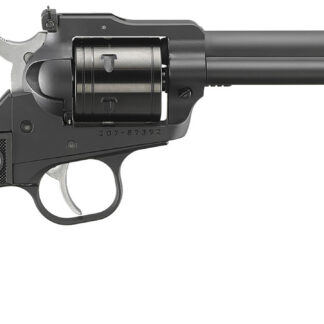 Ruger 2032 Super Wrangler  22  LR/22 WMR 6 Shot 5.50" Black Cerakote Steel Barrel & Frame, Black Cylinder, Black Checkered Polymer Grip, Transfer Bar Safety, Exposed Hammer