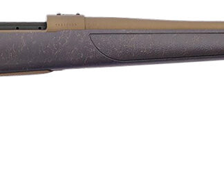 Weatherby VWB222RR4T Vanguard Weatherguard 22-250 Rem 5+1 24" Threaded, Burnt Bronze Barrel/Rec, Black with Bronze Webbing Monte Carlo Stock