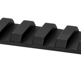 Warne V451M Vapor Picatinny Rail Black Anodized Aluminum Howa 1500/Weatherby Vanguard Except Weatherby MK V Long Action, 0 MOA