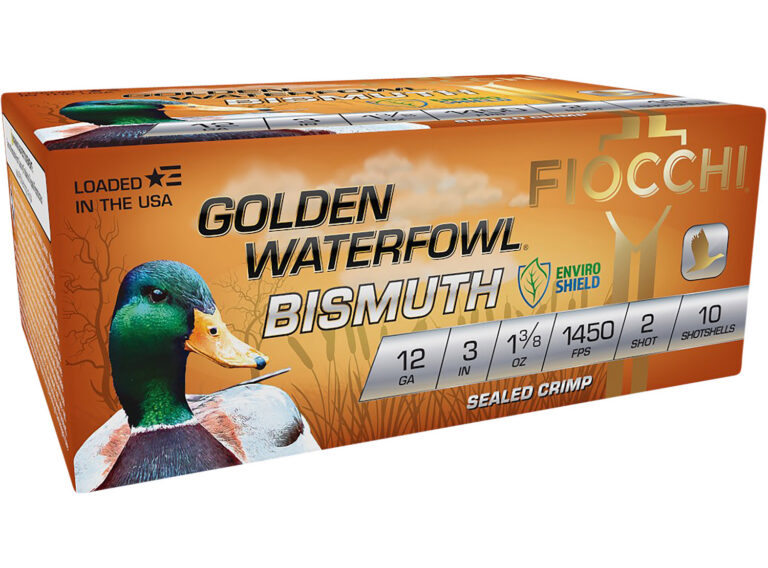 GOLDEN WATERFOWL BISMUTH 12ga 3" 1 3/8oz #2 10RD/Box 1450 fps
