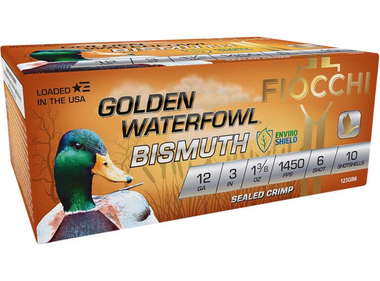 GOLDEN WATERFOWL BISMUTH 12ga 3" 1 3/8oz #6 10RD/Box 1450 fps