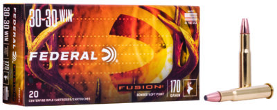 Federal F3030FS2 Fusion  30-30Win 170gr Bonded Soft Point 20 Per Box/10 Case