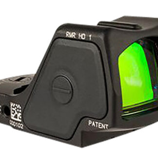 Trijicon 3200001 RMR HD Matte Black 1 x 0.89" x 0.67" 1 MOA Red Dot/55 MOA Circle Multi Reticle